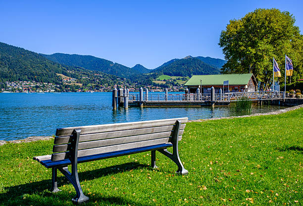 istock famous tegernsee lake - bad wiessee 2242505803