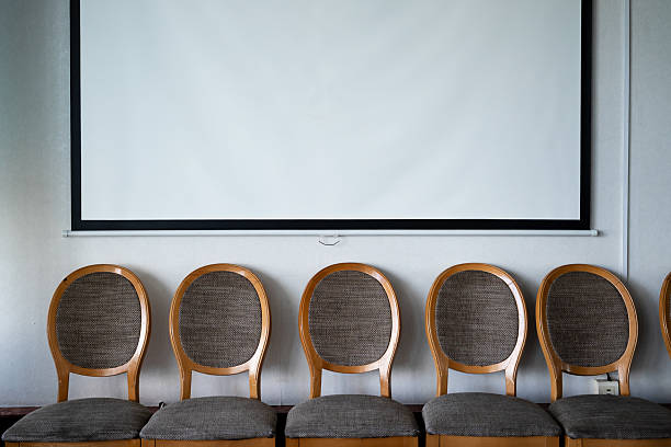 Red Different Chair, Leadership Concept, Minimal Design