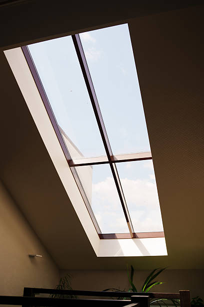 istock Skylight brings natural light into contemporary room 2242521432