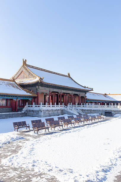 istock snow covered Forbidden City 2242524170
