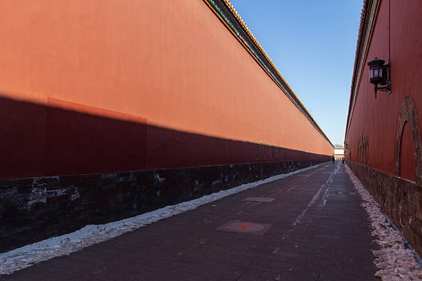 Beijing Forbidden City in the snow