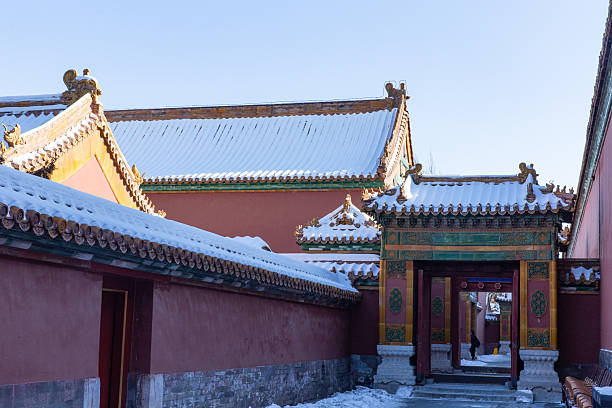 istock snow covered Forbidden City 2242524994