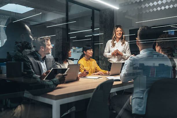 istock Business people on meeting in the office 2242528215