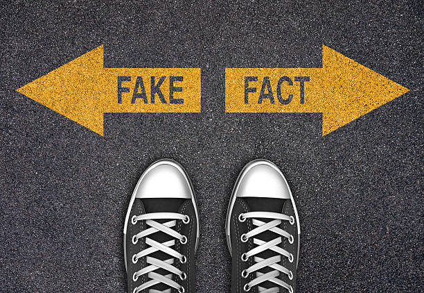 istock Decision at the Crossroad - Fake or Fact 2242534767