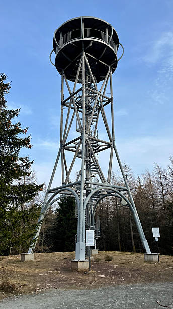 istock Observation tower on Mount Jagodna in Poland 2242546269