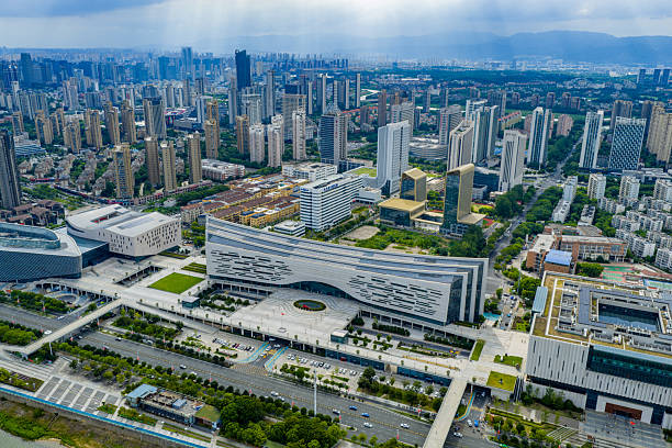 istock Modern city skyline, Changsha, Hunan 2242559832