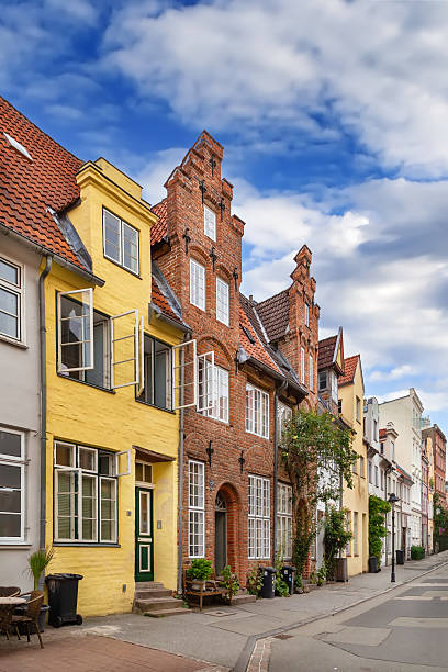 istock Street in Lubeck, Germany 2242568498