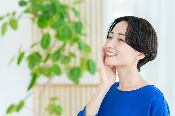istock Skin care for middle-aged women 2242575625