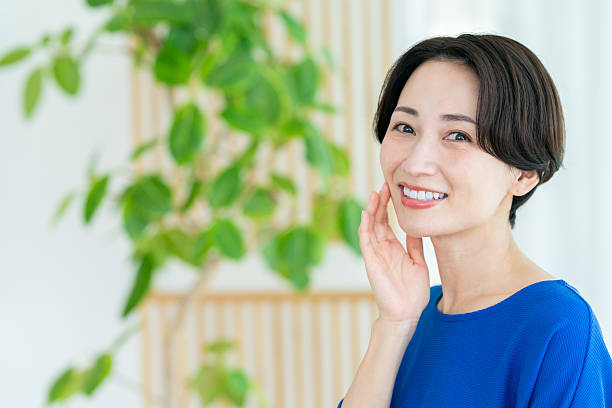 istock Skin care for middle-aged women 2242575639