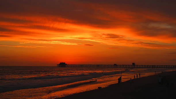 istock Fiery Sunset Over Oceanside Pier, California 2242576973