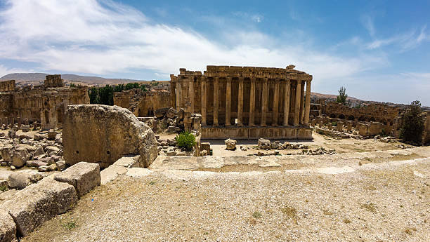 istock Ancient Roman Temple Ruins with Columns 2242578894