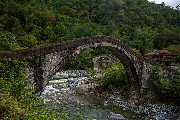 istock The Twin Bridges Artvin Turkey 2242588806