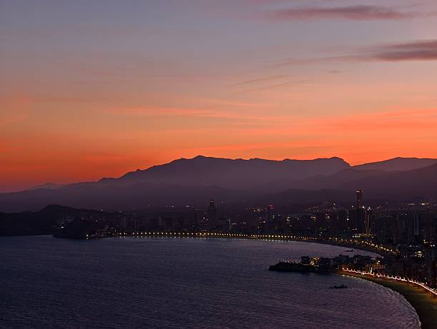 istock sunset illuminates waterfront beautifully tonight, evening glow softly bathes riverfront in gentle 2242599792