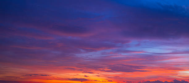 istock After sunset sky,Clouds at sunset after a summer storm,Beautiful dramatic scenic after sunset sky background after sunset 2242602948