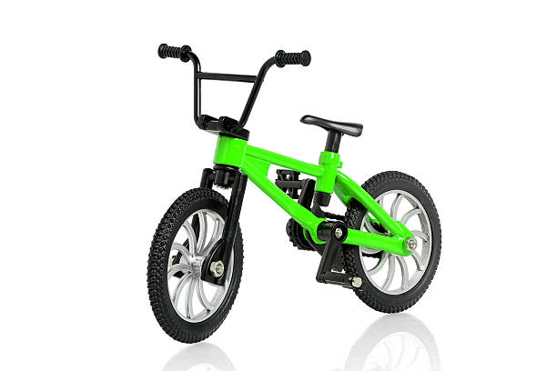 toy bmx bike isolated