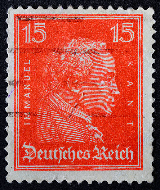 istock GERMANY - CIRCA 1926: A postage stamp printed in Germany, shows portrait of Immanuel Kant, philosopher, circa 1926.Philately.World stamp collection. 2242608783