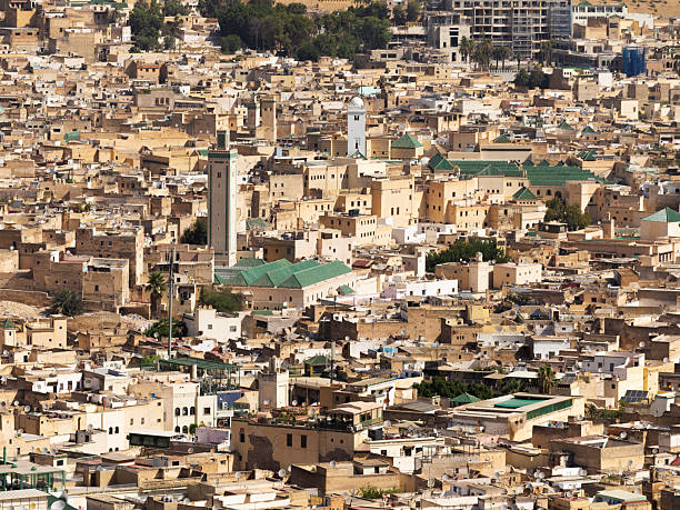 Tetouan, Morocco, Africa. Arab and muslim country and lifestyle. Tetouan landscape.