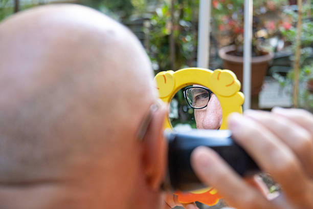 An elderly man has been keeping his routine of shaving daily for more than three decades