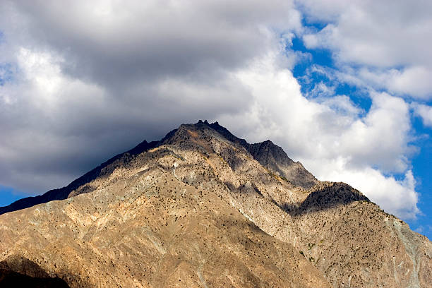 Mountains and clouds in northern Pakistan