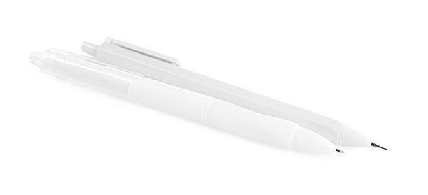 istock Pen and mechanical pencil isolated on white 2242630704