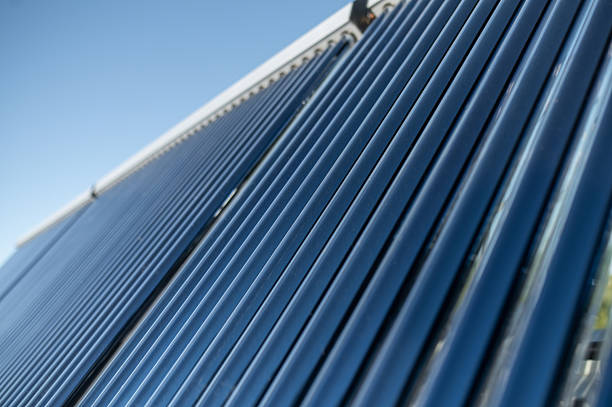 istock Photovoltaic panel surface reflecting sunlight renewable energy installation 2242631976