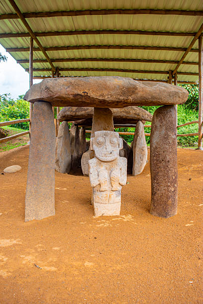 istock Pre-Columbian Stone Statues in San Agustin 2242655576