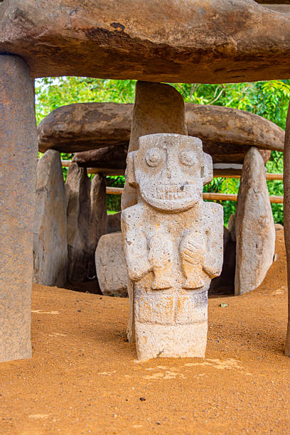 istock Pre-Columbian Stone Statue in San Agustin 2242656868