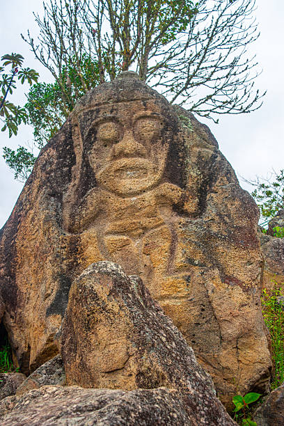 istock Ancient Rock Carving in San Agustin, Colombia 2242663815