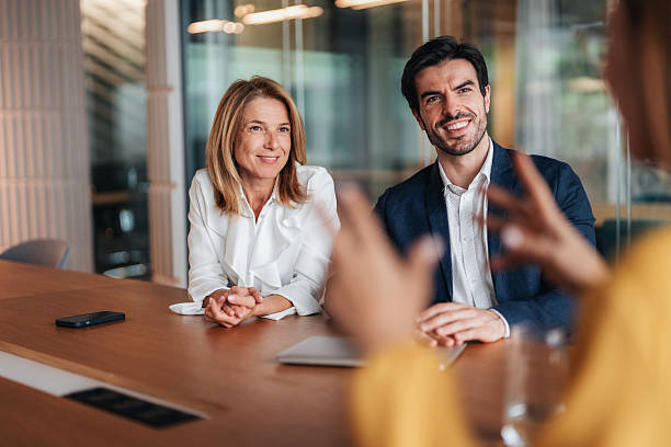 istock Business Meeting for new agreement 2242675691