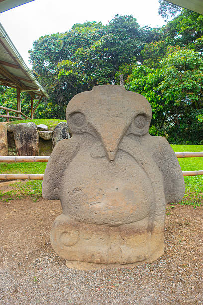 istock Stone Owl Statue in San Agustin 2242679019