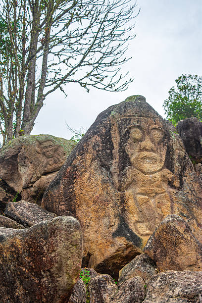 istock Pre-Columbian Stone Statues in San Agustin 2242680107
