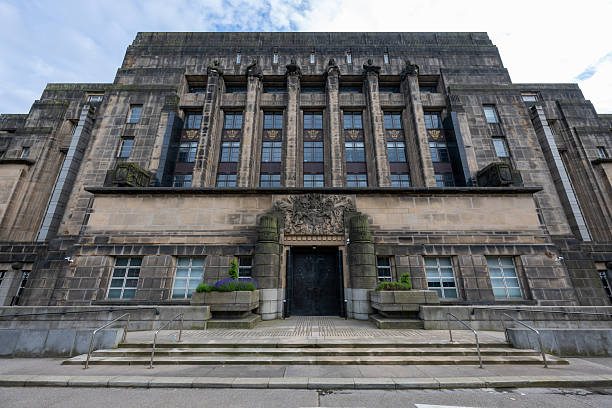 St Andrew's House, the headquarters building of the Scottish Government in Edinburgh, UK