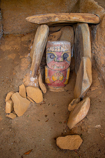 istock Pre-Columbian Statue in San Agustin 2242686302