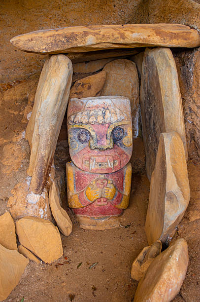 istock Pre-Columbian Stone Statue in San Agustin 2242687142