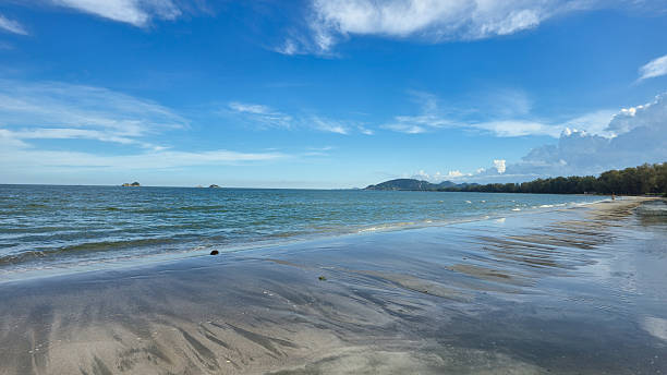 istock peaceful seaside scenery, tranquil coastal landscape showcasing peaceful shoreline and flowing waves 2242690835