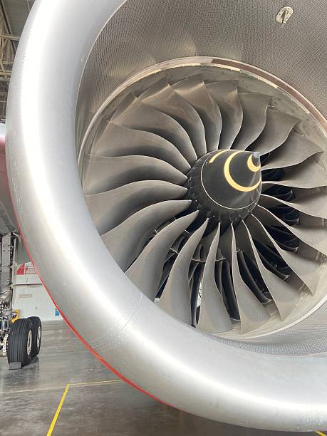 istock Close-Up View of Airbus A330 Engine in Daylight 2242695726