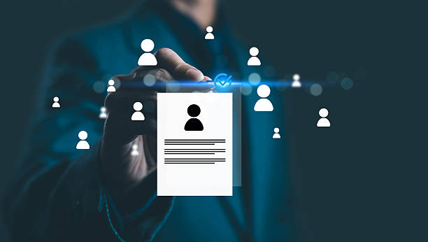 istock Businessman selecting candidate profile on virtual interface, concept of recruitment, HR technology, and digital hiring process for modern business and human resource management. 2242695854