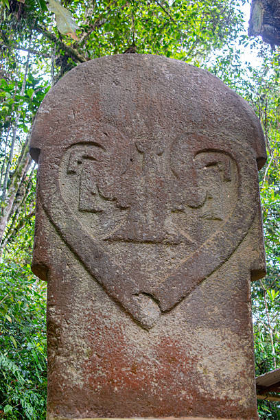 istock Pre-Columbian Stone Statue in San Agustin 2242701693
