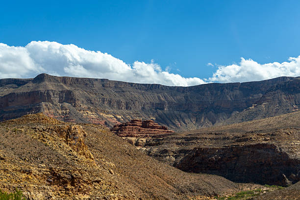 istock Vast desert canyon under a bright blue sky. 2242702960