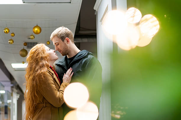 istock Man and a woman are hugging each other 2242721728