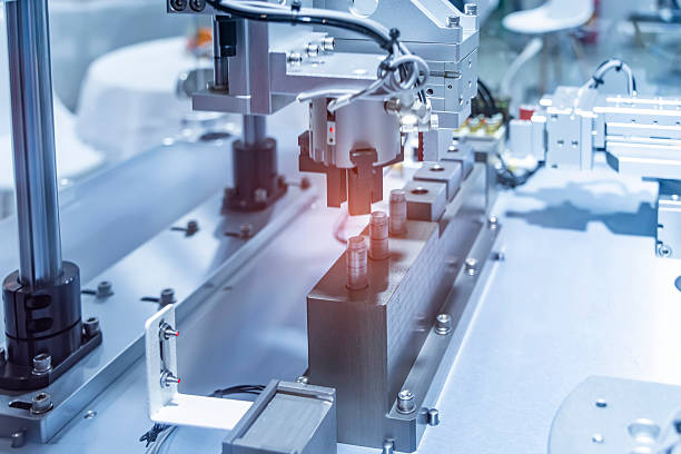 istock automatic gripping and smart robot working on smart factory,industry 4.0 and technology. 2242722917