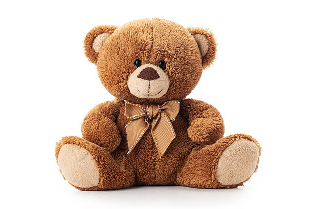 istock Teddy bear plush toy for kids isolated on white background 2242725294