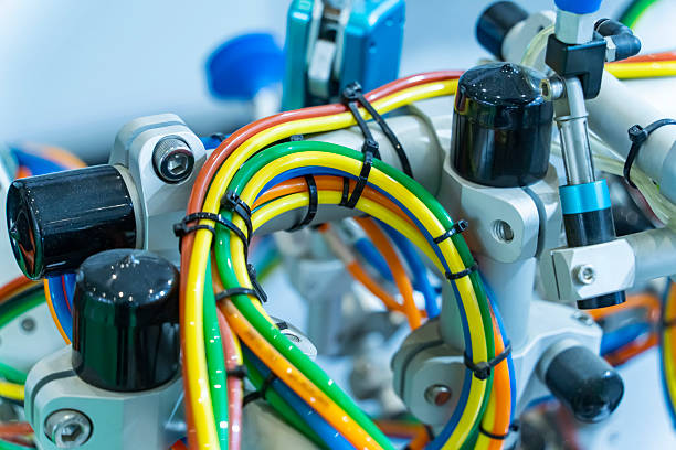 istock Automation Compressed Air Production, Air Cylinder Machine Mechanical Engineering Pneumatics Pneumatic Cylinders 2242726163