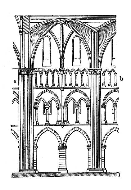 istock Triforium from the church in Limburg 2242726789