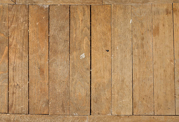 Old and dirty floor background close-up