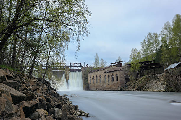 istock Old hydro dam in a rural area 2242736738