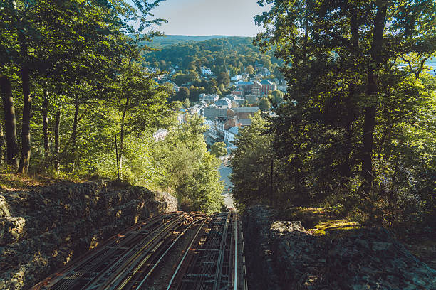 istock Spa, a town in Belgium during summer 2242744612