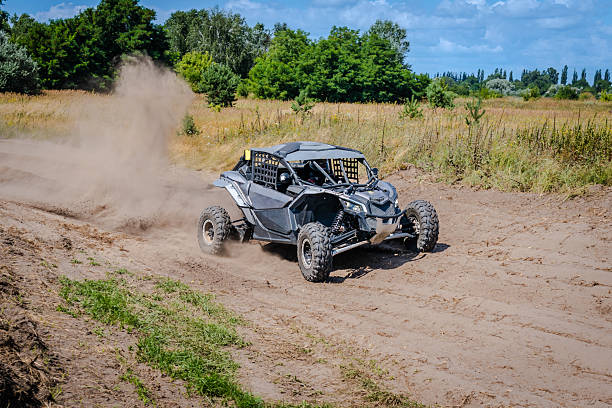 istock ATV and UTV riding in the sand. Amateur competitions. 4x4. 2242750438