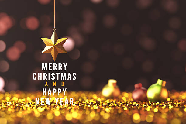 Christmas And New Year Background