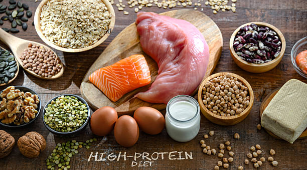 istock Food products rich in protein. High-protein diet 2242762984